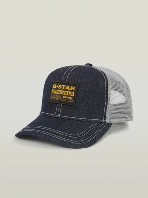 G-Star Men's Mercury Stretch Denim Trucker Cap