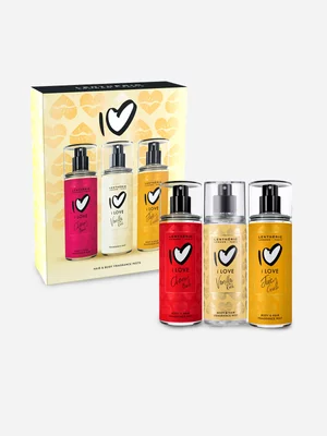 Lenthéric I Love Fragrance Mist Triopack - Set 