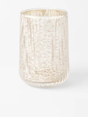 Ribbed Glass Tumbler