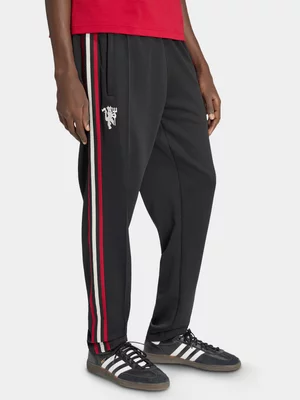adidas Mens Manchester United Originals Black Track Pants