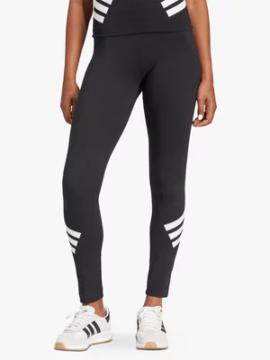 adidas Womens Future Icons 3-Stripes Black Leggings