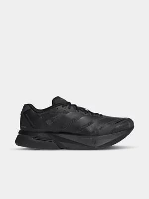 adidas Mens Adizero Boston 13 Black/Black Running Shoes