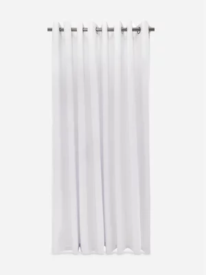 Volpes Alaska White Eyelet Unlined Curtain