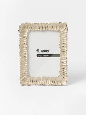 Organic Silver Picture Frame 13 x 18cm