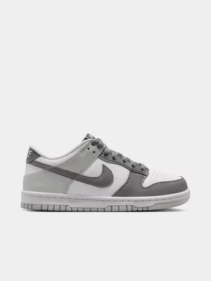 Nike Junior Dunk Low White/Grey Sneaker