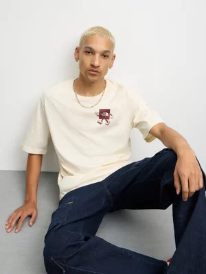 The North Face Men's Explore Sune Sumac ATZ White T-shirt