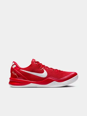Nike Men's Kobe VIII PROTRO Red/White Sneaker