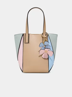 Women's ALDO SMALLPRISMATOTE Natural Satchel Bag