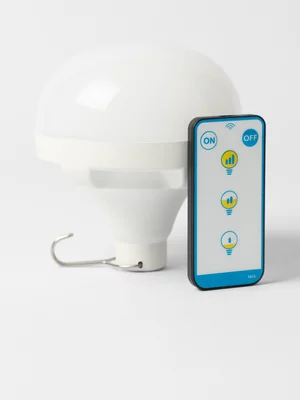 Magnetic Rechargeable Outdoor Lightbulb with Remote