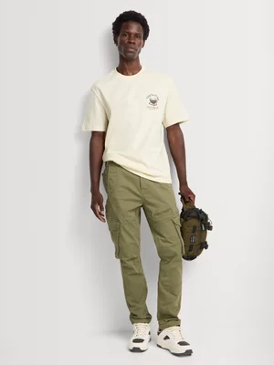 Relay Jeans Men's Uncuffed Utility Sage Cargo Pants