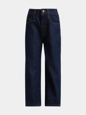 Exact Older Boy's Dark Wash Straight Leg Jeans