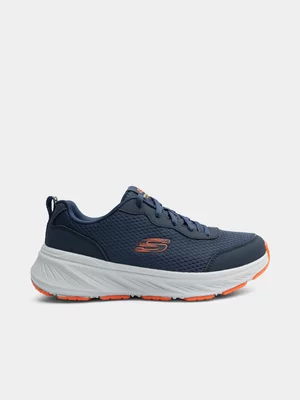 Junior Skechers Edgeride Navy/Grey Sneaker