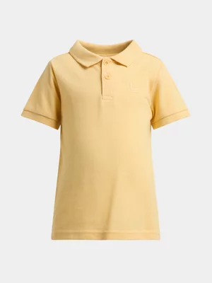 Jet Younger Boys Butter Yellow Core Golfer