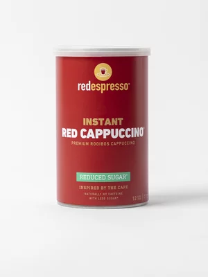 Red Espresso Reduced Sugar Instant Red Cappuccino Tin 