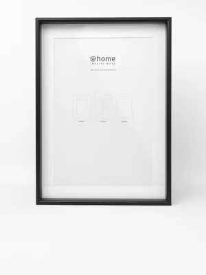 Interchangable Mounting Board Frame Black 50 x 70cm