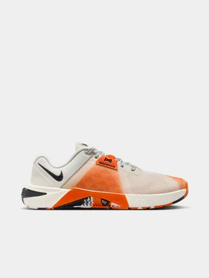 Nike Womens Metcon 10 White/Orange Training Shoes 