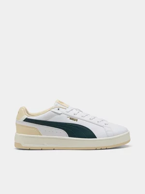 Men's Puma Court Classico White/Green Sneaker