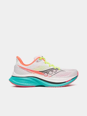 Saucony Mens Endorphin Speed 5 White/Mutant Running Shoes