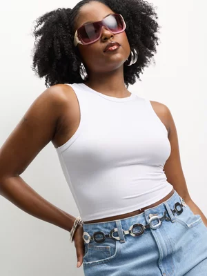 The FIX Women's White Tank Top