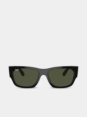 Ray-Ban Black Carlos 56 Sunglasses
