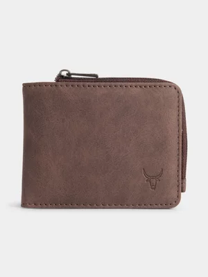 Exact Men's Brown Wallet