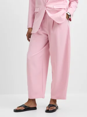 Jet Home Pink Barrel Leg Trouser