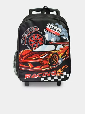 Racer Black Trolley Bag