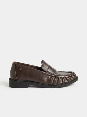 Ruched Loafers