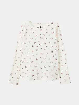 Cotton On Kids Girl Multicolour Jade Crew Top