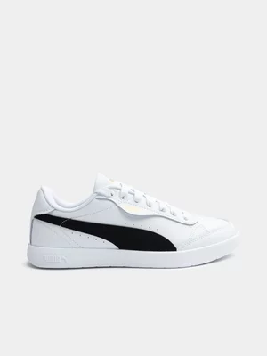 Women's Puma Vikky Star White/Black/Gold Sneaker