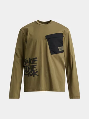 Exact Older Boy's Fatigue Pocket T-Shirt