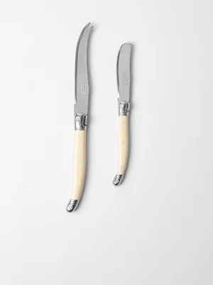 laguiole av cheese & butter knife ivory