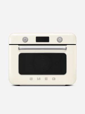 SMEG Retro Countertop Steam Oven 30L Vintage Cream