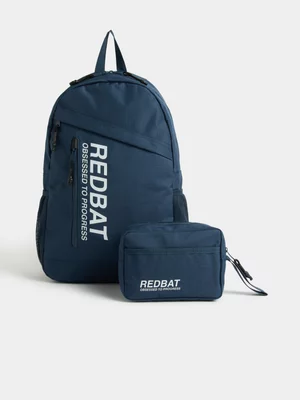 Redbat Unisex Navy Back Pack