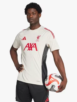 adidas Mens Liverpool FC Tiro Training White Jersey