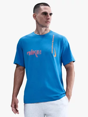 Nike Mens Sportswear Max90 Photo Blue Tee