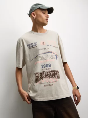 The FIX Men's Stone Racing Speedcat Graphic Top