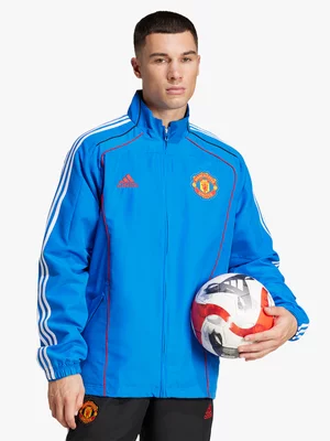 adidas Mens Manchester United Urban Blue Track Top