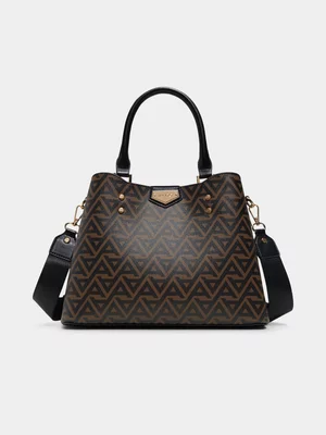 Women’s ALDO CARAEVER Brown Satchel Bag