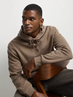 Markham Men's Regular Fit Walnut Hoodie