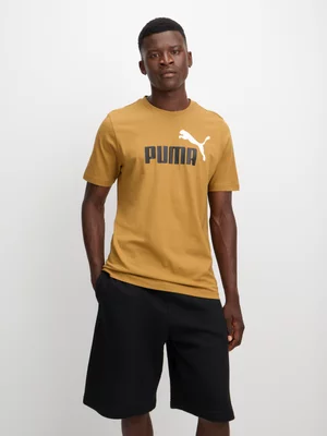 Mens Puma Essential Mustard Tee