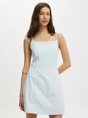 Women's Cotton On Blue Seam Detailed Mini Dress