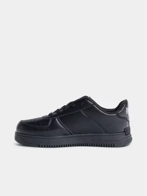 Junior Lonsdale Casual Black Sneaker