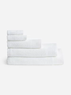 Jet Home White Towel
