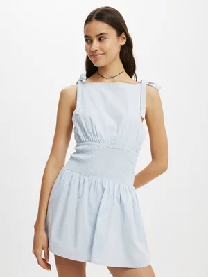 Women's Cotton On Blue Lola Tie Shoulder Mini Dress