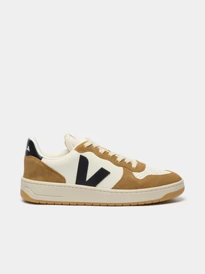 Men's Veja V-10 Prime Camel Sneakers