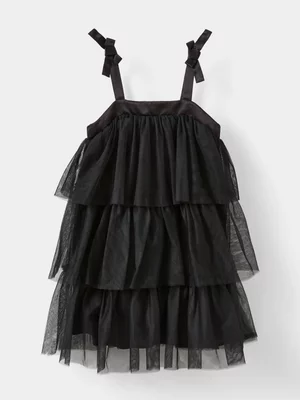 Cotton On Kids Girl Black Viola Dress Up Dress
