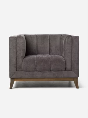 Audrey 1 Seater Danny Charcoal