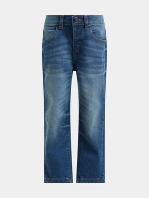 Exact Younger Boy's Dark Wash Slim Leg Jeans