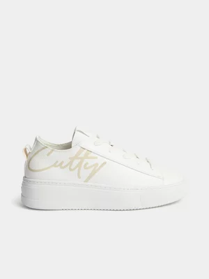 Cutty Men's Tampa Low White Sneaker